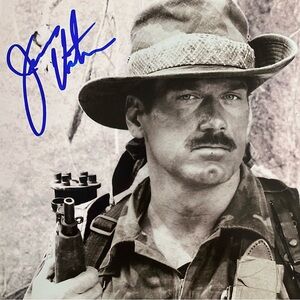 PREDATOR (1987) Signed 8x10 Photo / JESSE VENTURA As ‘Blain’ / CERTIFIED By MAB